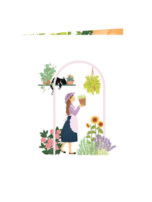 Green house Pop up card